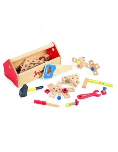 JEUJURA Boite a outils en bois 2