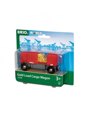 BRIO World  33838  Wagon Cargo Rouge