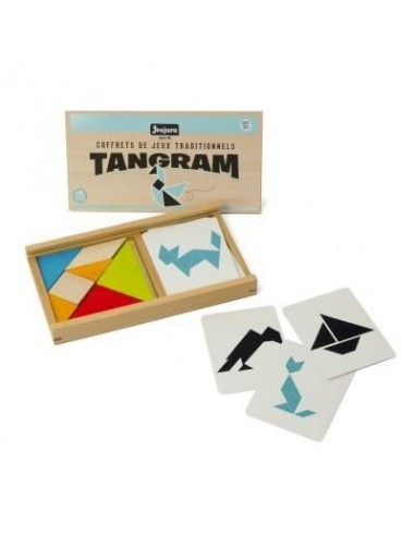 JEUJURA Jeu de tangram en bois...