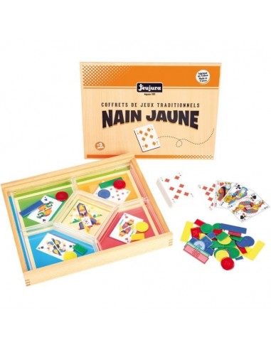 JEUJURA Jeu du nain jaune  Coffret en...