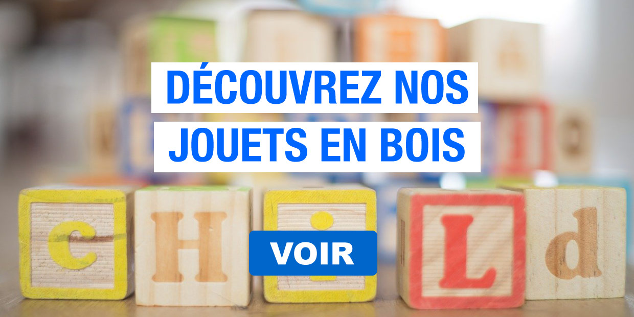 Cubes en bois pour enfant